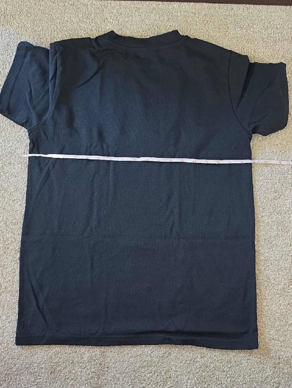 Source Unknown Black Graphic Tee with Multicolor Sunset Design - Picture 2 of 2